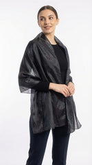 CHAL ORGANZA NEGRO