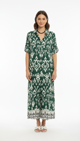 VESTIDO CAMISERO VERDE