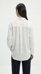 BLUSA ORGANZA BLANCA