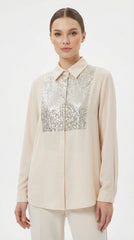 BLUSA ROMANTICA BRILLOS BUENOS AIRES