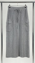FALDA TEJIDA SPORT GRIS