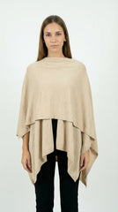 RUANA NUDO BEIGE