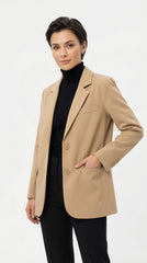 BLAZER STYLE CAMEL