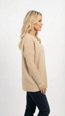 SUÉTER OVERSIZE BEIGE
