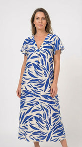 VESTIDO CEBRA ZUL