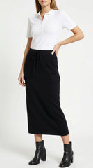 FALDA TEJIDA SPORT NEGRA