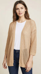 CARDIGAN PUNTOS BEIGE