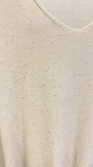 SUÉTER BRILLOS BLANCO INVIERNO