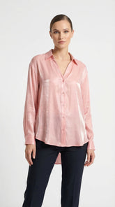 BLUSA ORGANZA ROSA