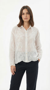 BLUSA ROMANTICA CLAVELES BUENOS AIRES