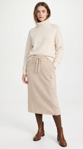 FALDA TEJIDA SPORT BLANCA INVIERNO