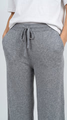 PANTALÓN TEJIDO GRIS
