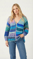 CARDIGAN AZULES TEJIDO DE KARLA