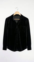 BLUSA VELVET NEGRA
