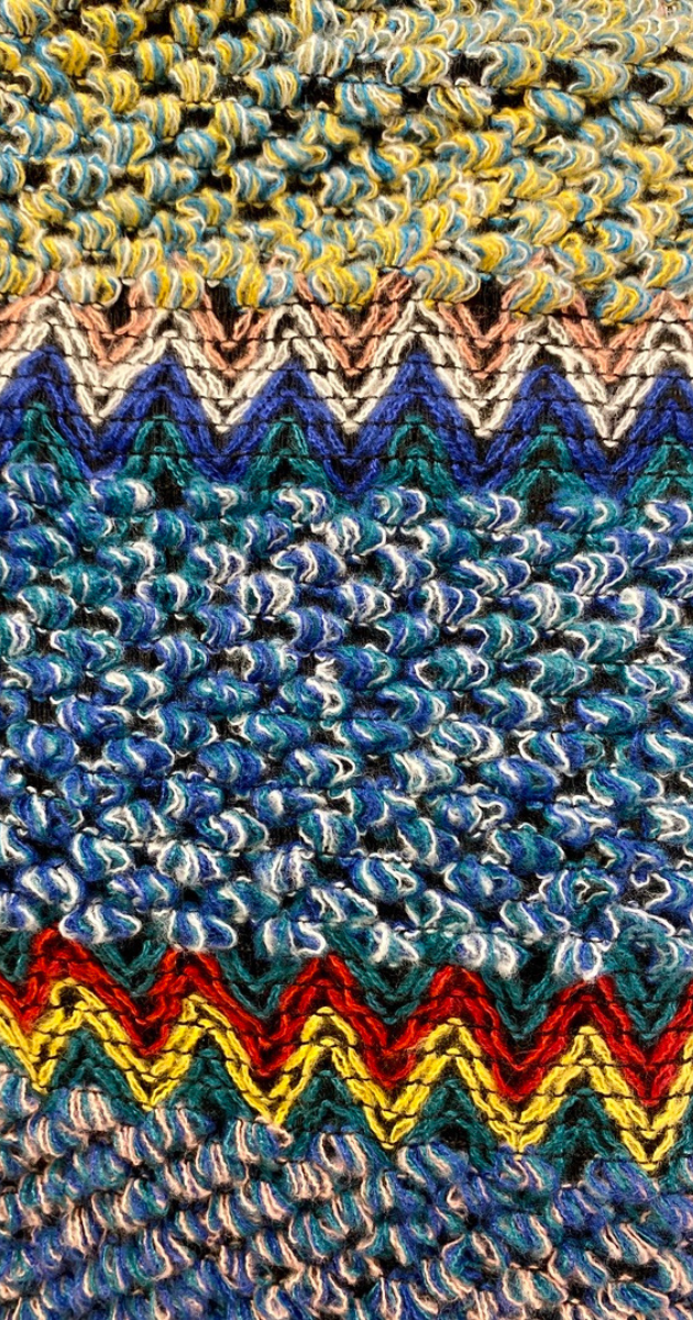 RUANA BOHO AZULES
