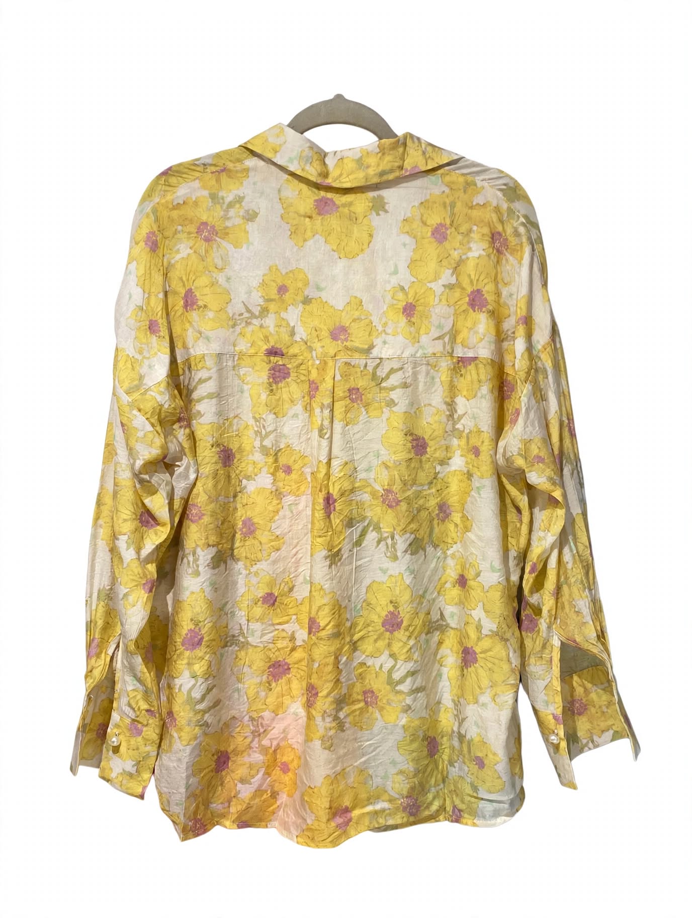 Bluson Amarillo Flores