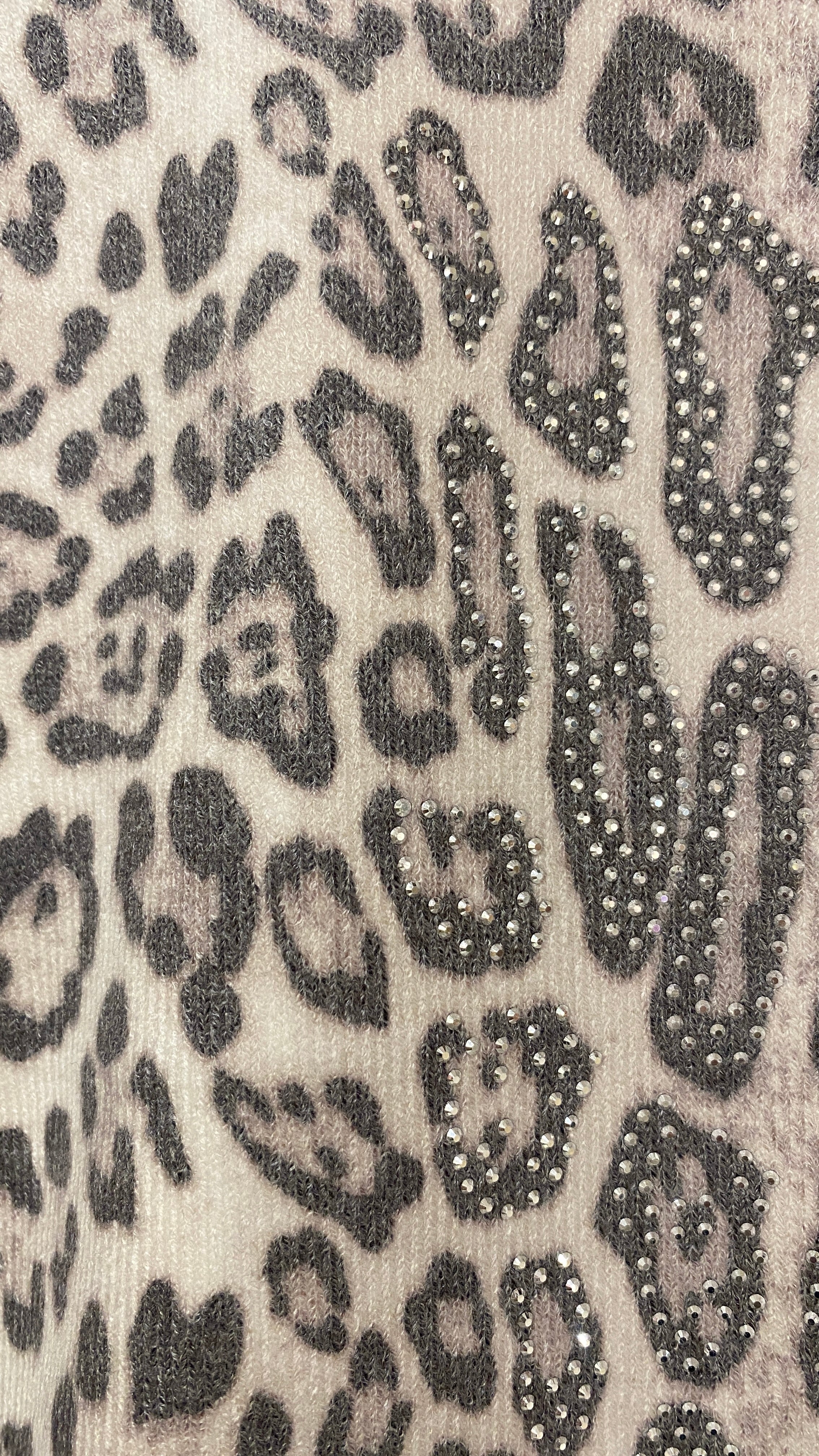 SUÉTER VISCOSA ANIMAL PRINT LEOPARDO