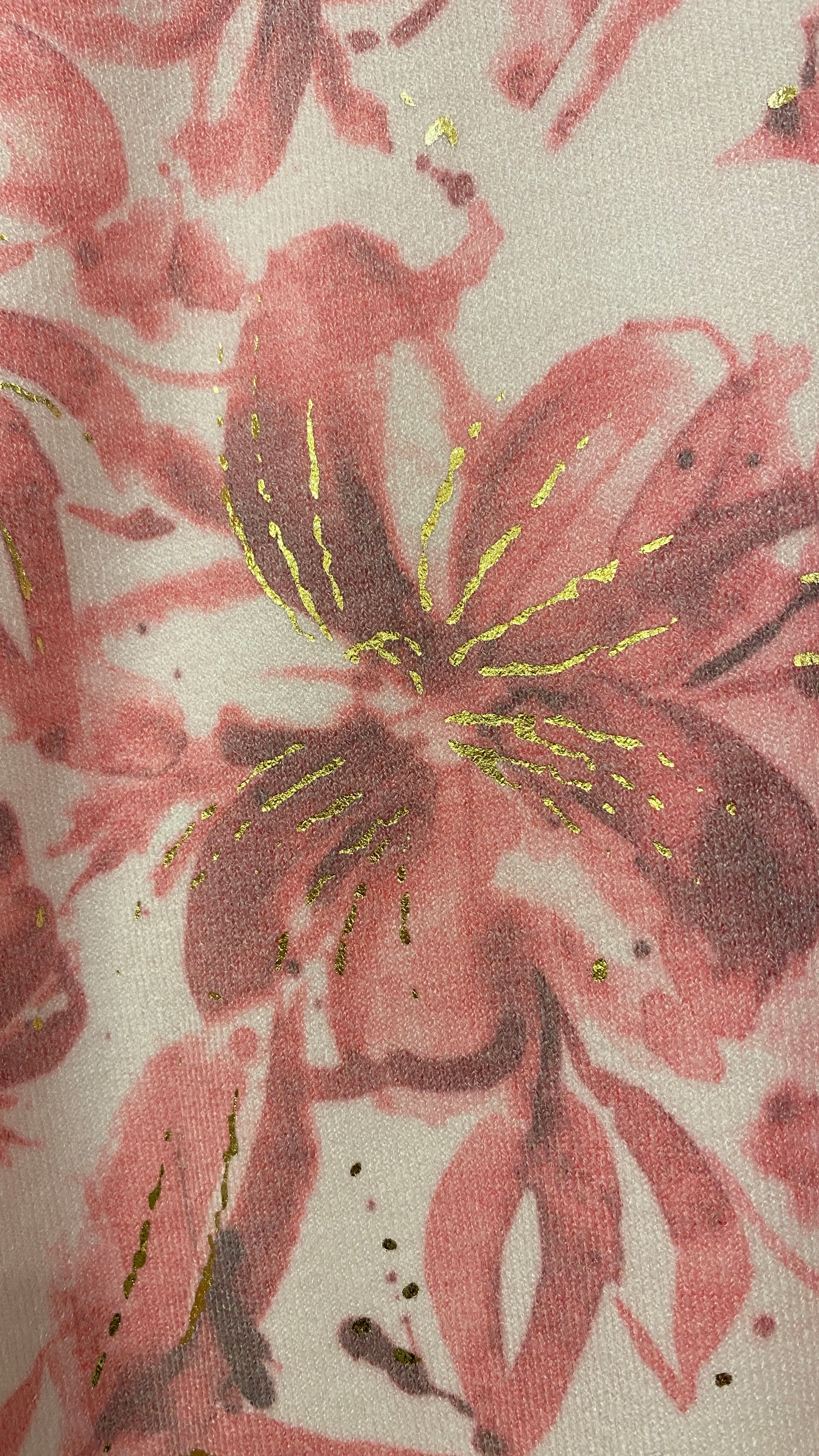 SUETER VISCOSA ESTAMPADO ROSA