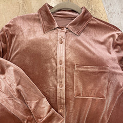 BLUSA VELVET ROSA
