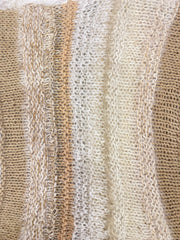 PONCHO BEIGE TEJIDOS DE KARLA