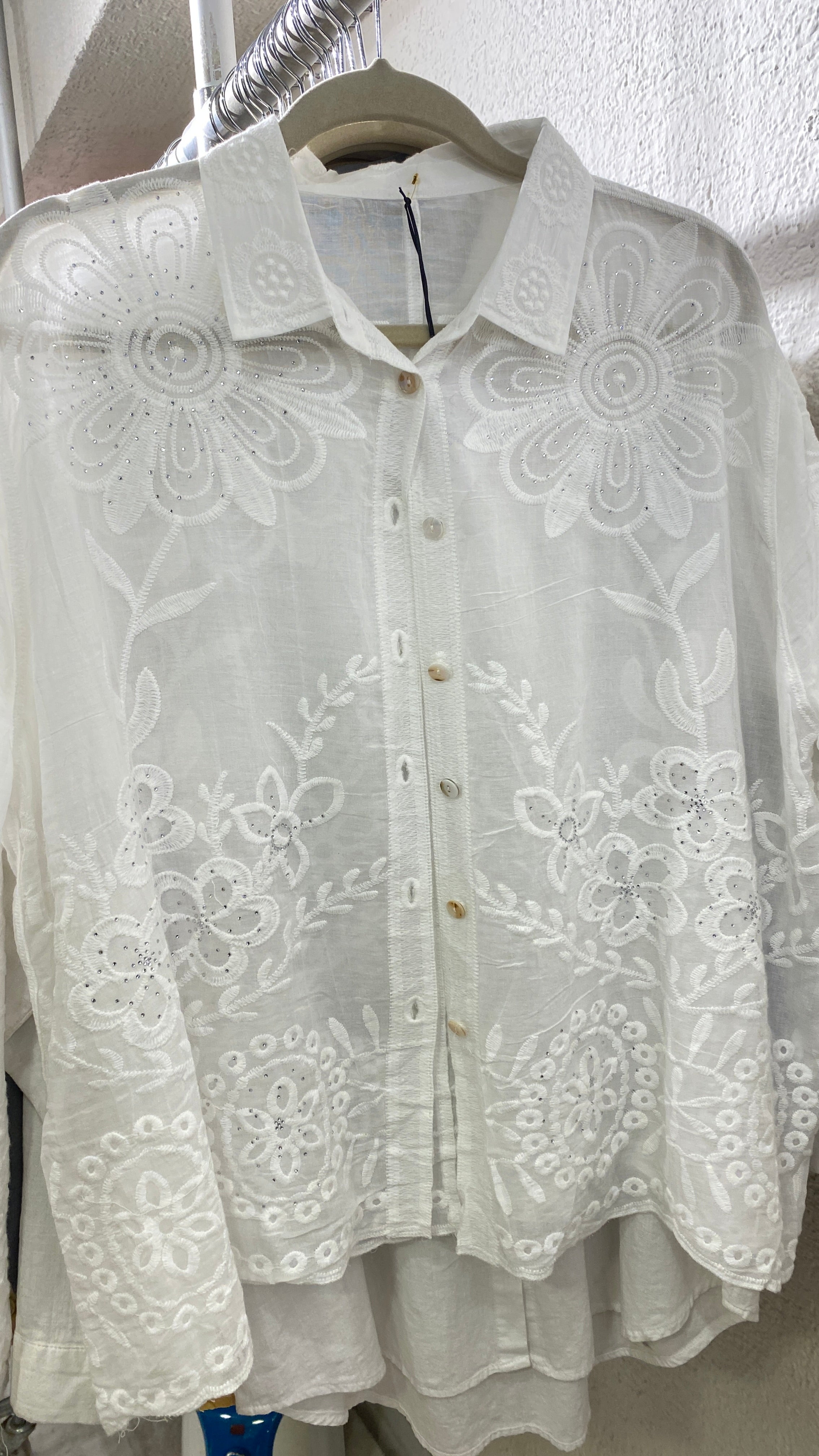 BLUSA ROMANTICA FLORAL BUENOS AIRES