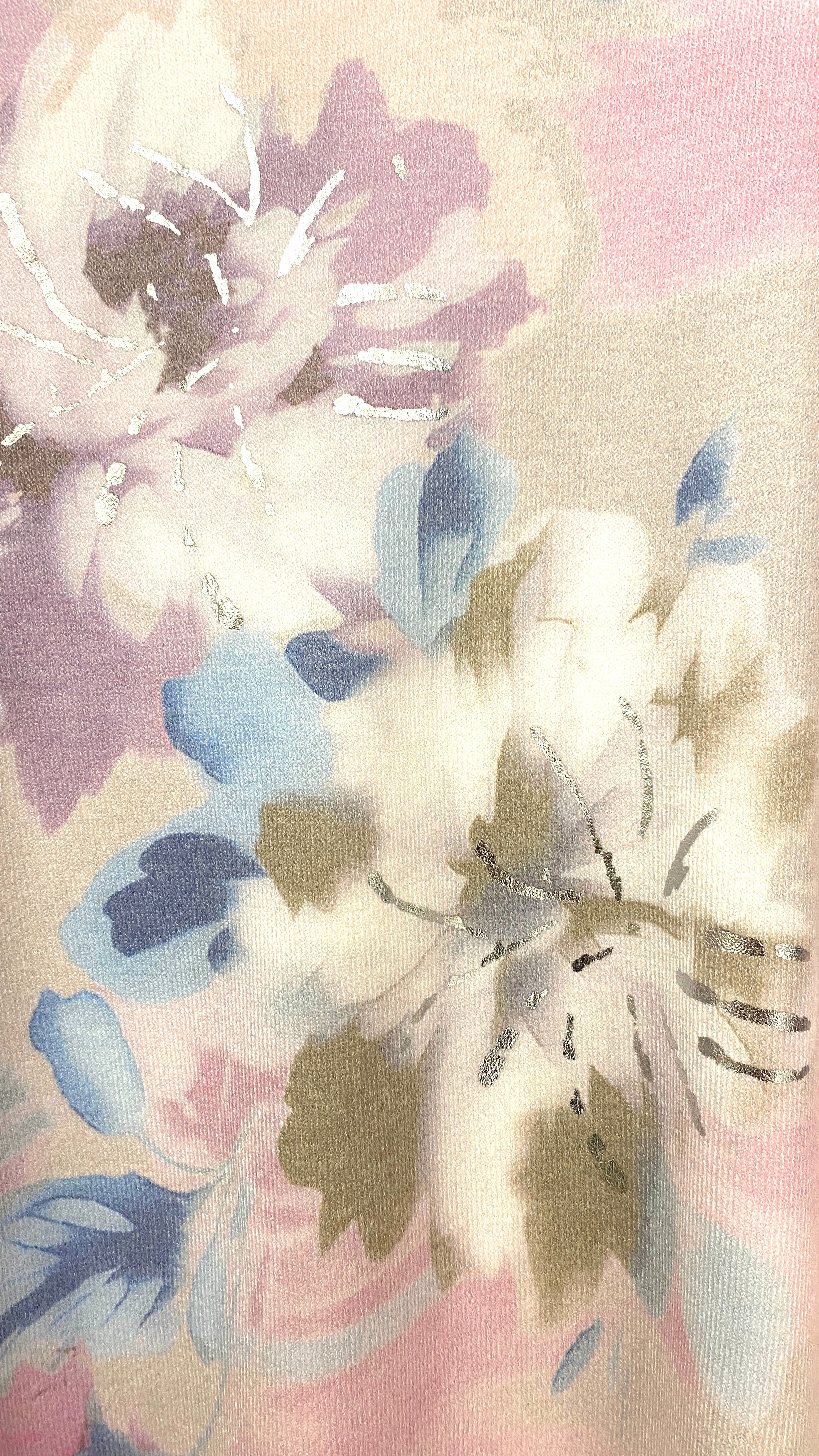 SUETER VISCOSA ESTAMPADO FLOR PERLA