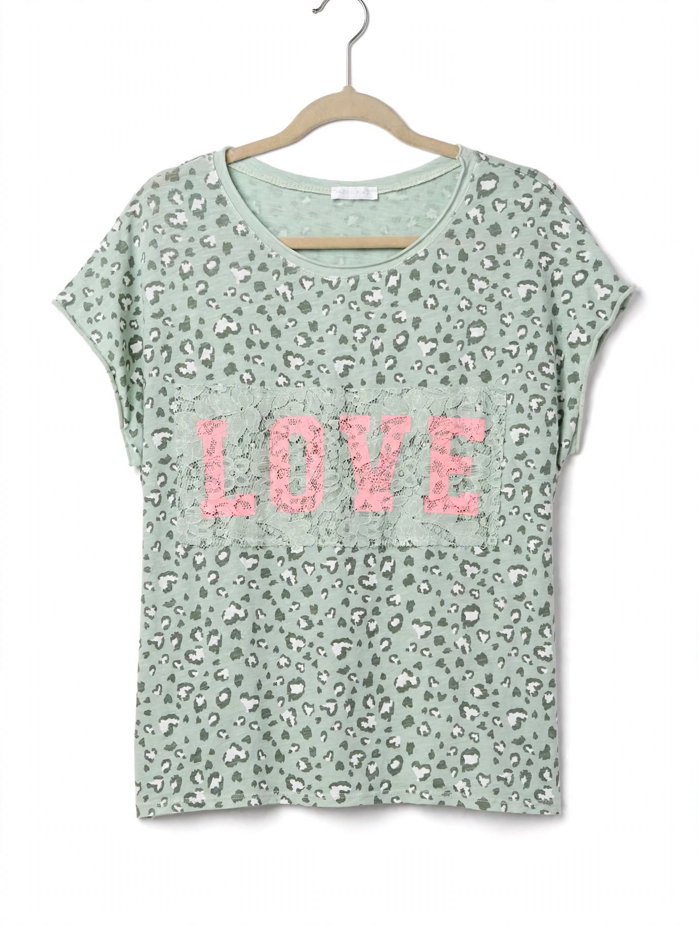 POLERA ITALIANA ANIMAL PRINT VERDE