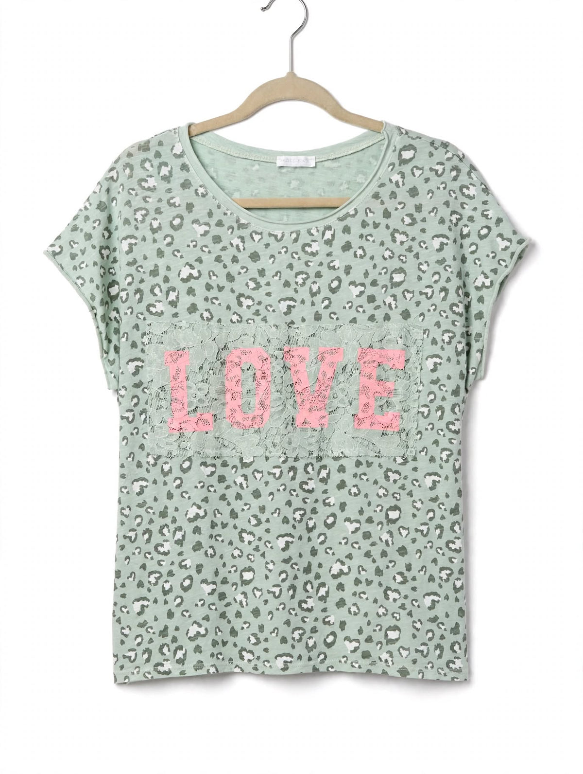 POLERA ITALIANA ANIMAL PRINT VERDE