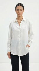 BLUSA ORGANZA BLANCA