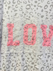 POLERA ITALIANA ANIMAL PRINT BLANCA