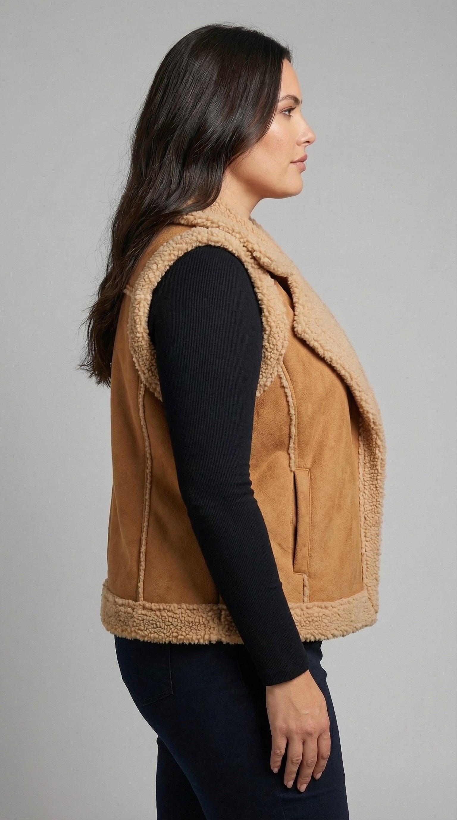 GILET CHIPORRO CAMEL