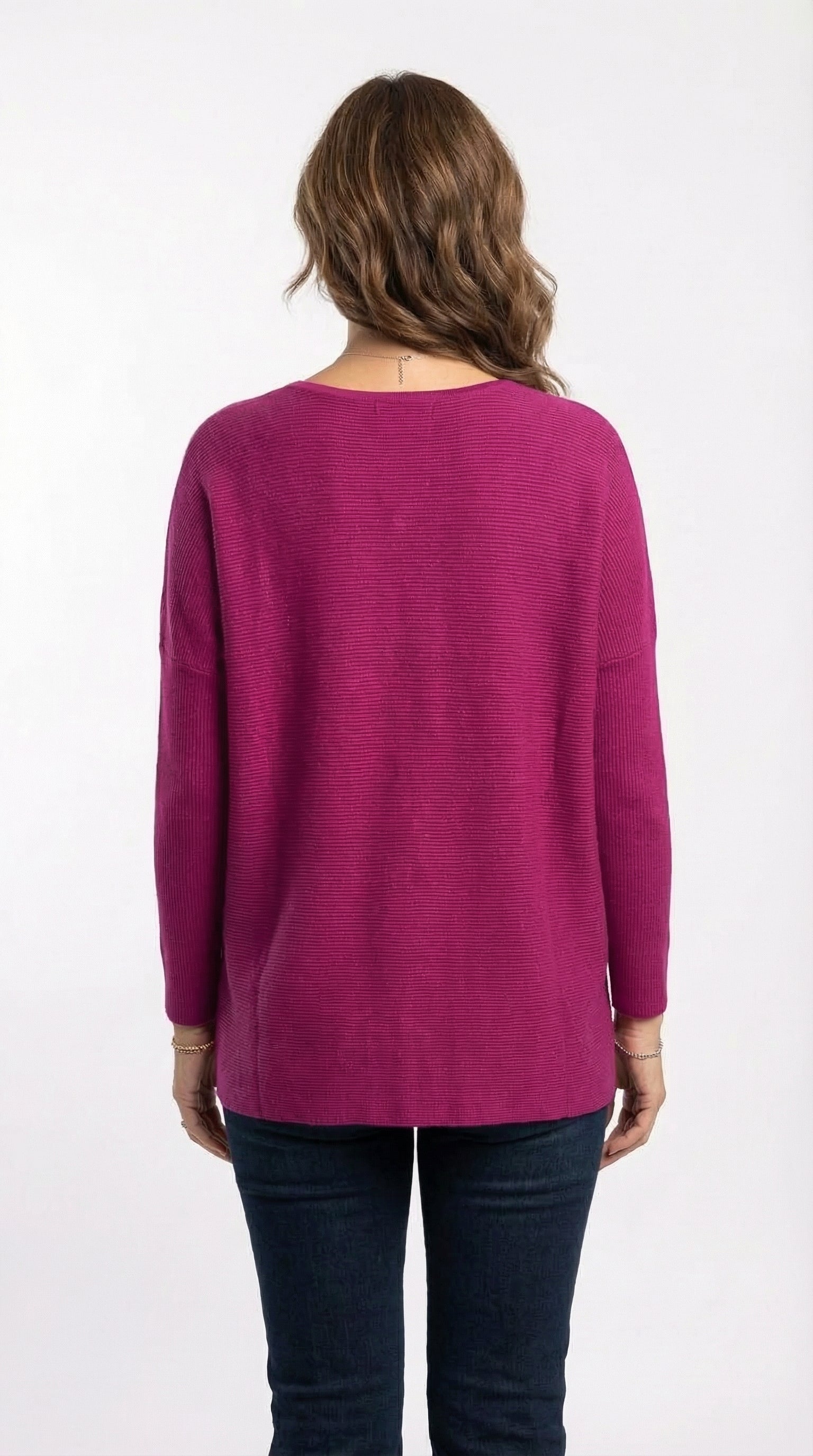 SUÉTER OVERSIZE PÚRPURA