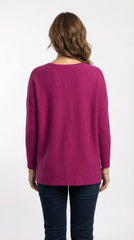 SUÉTER OVERSIZE PÚRPURA