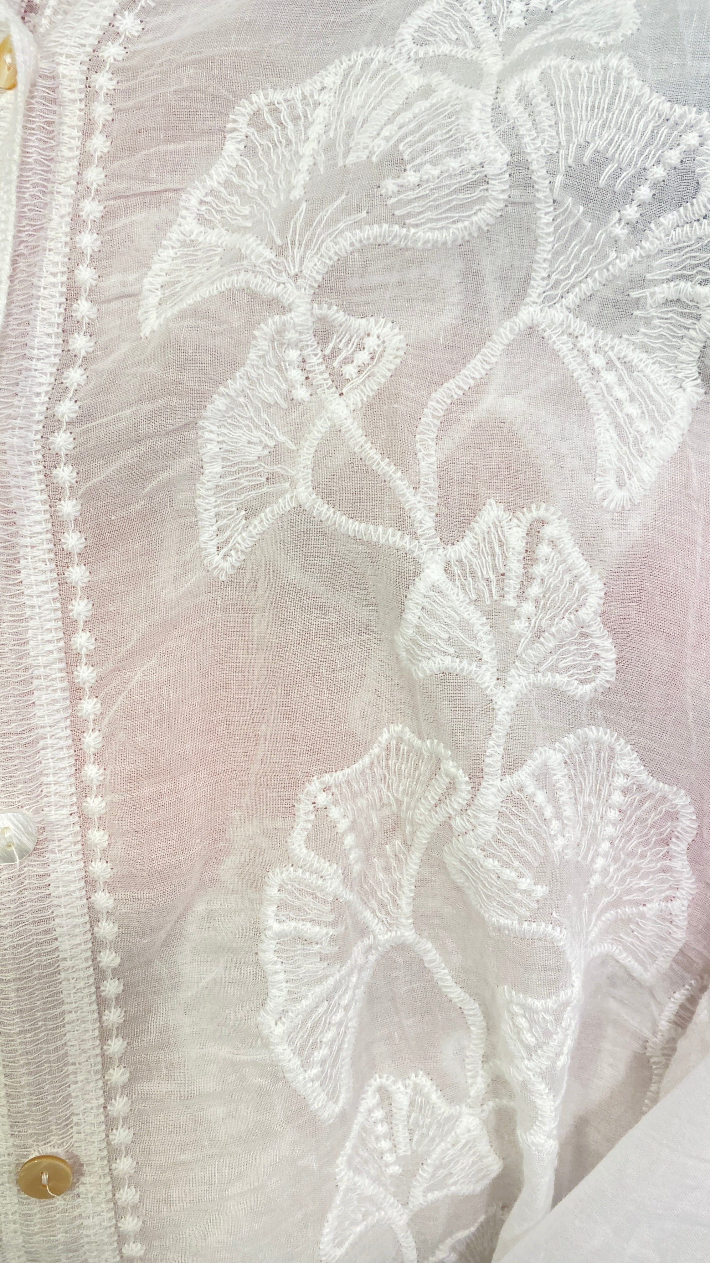 BLUSA ROMANTICA CLAVELES BUENOS AIRES