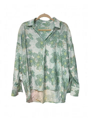 Bluson Verde Flores