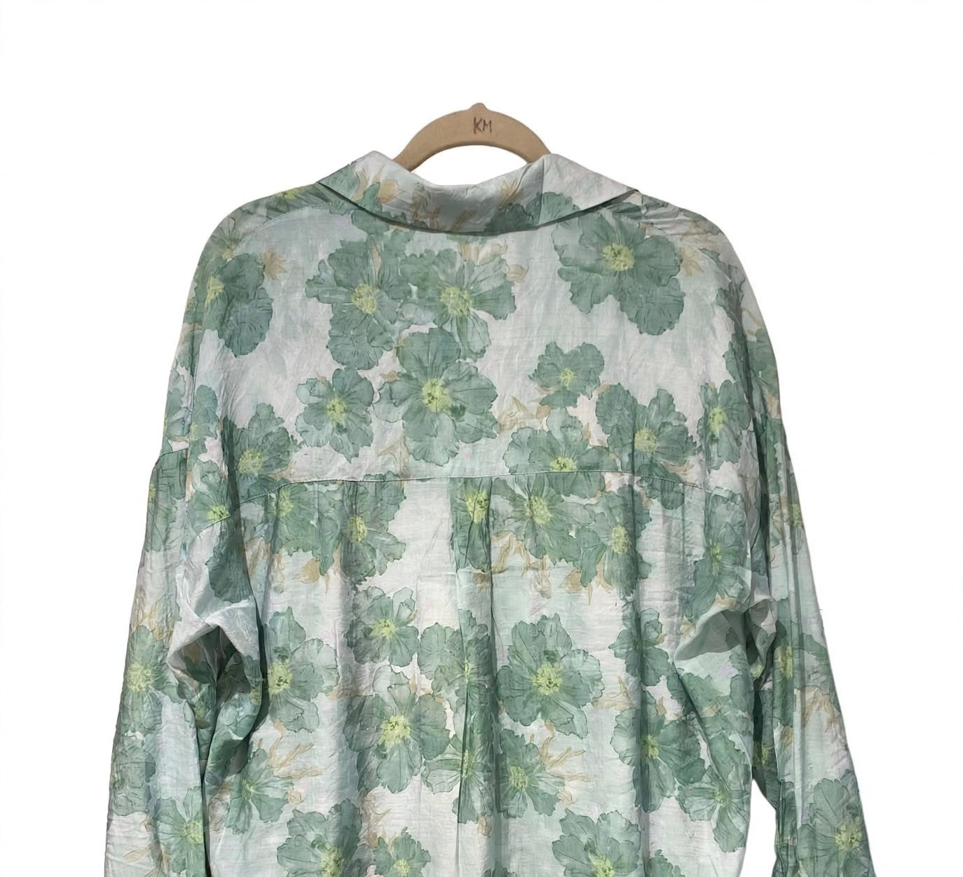 Bluson Verde Flores
