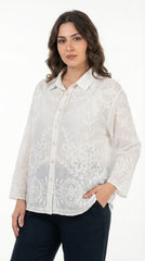 BLUSA ROMANTICA FLORAL BUENOS AIRES