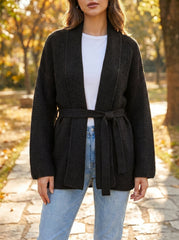 CARDIGAN KIMONO NEGRO