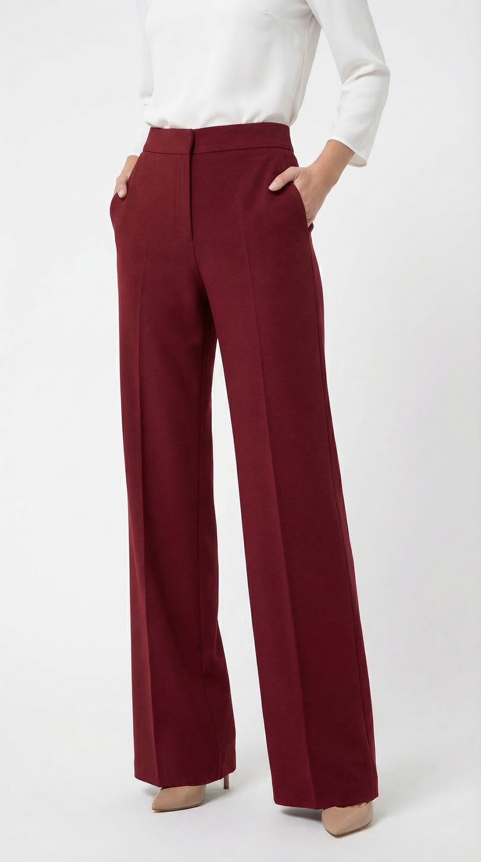 PANTALÓN SASTRERO BURDEO