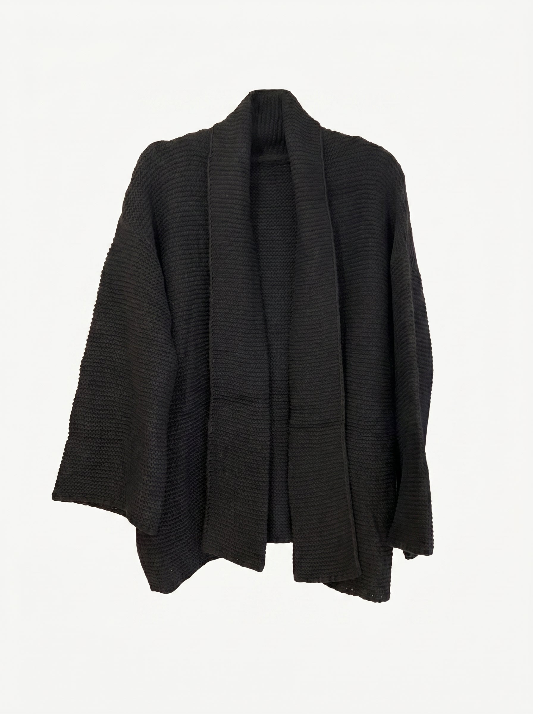 CARDIGAN KIMONO NEGRO