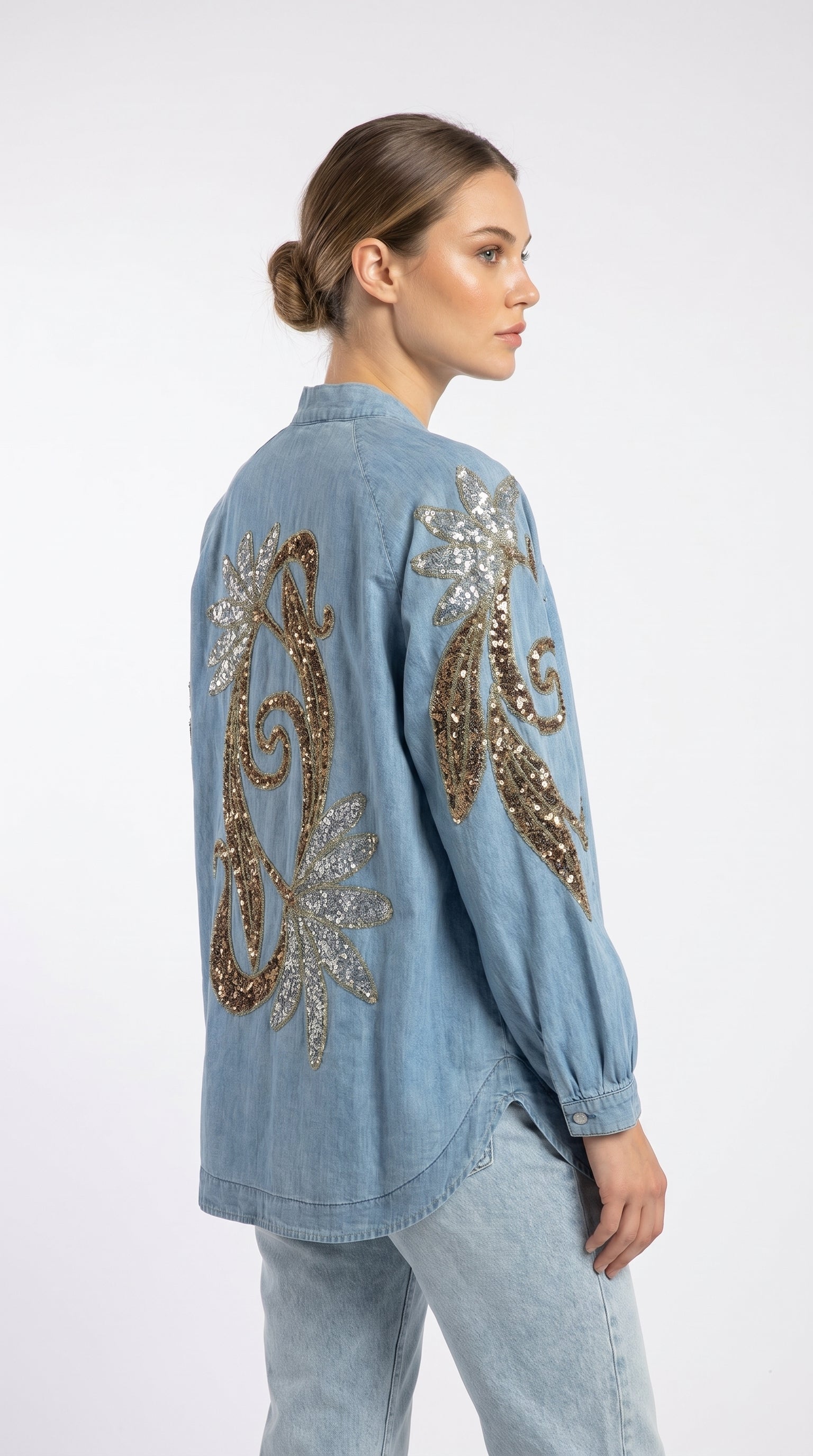 CHAQUETA TURQUIA FLOR