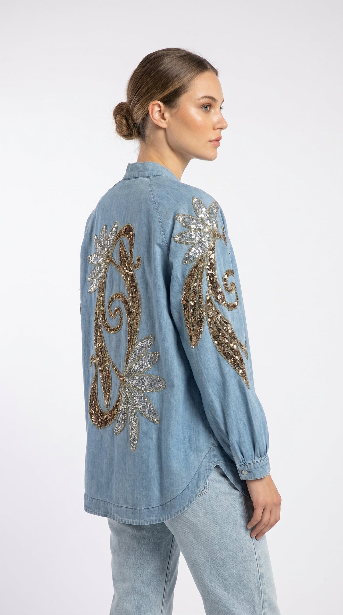 CHAQUETA TURQUIA FLOR