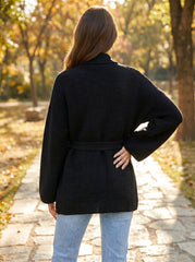 CARDIGAN KIMONO NEGRO
