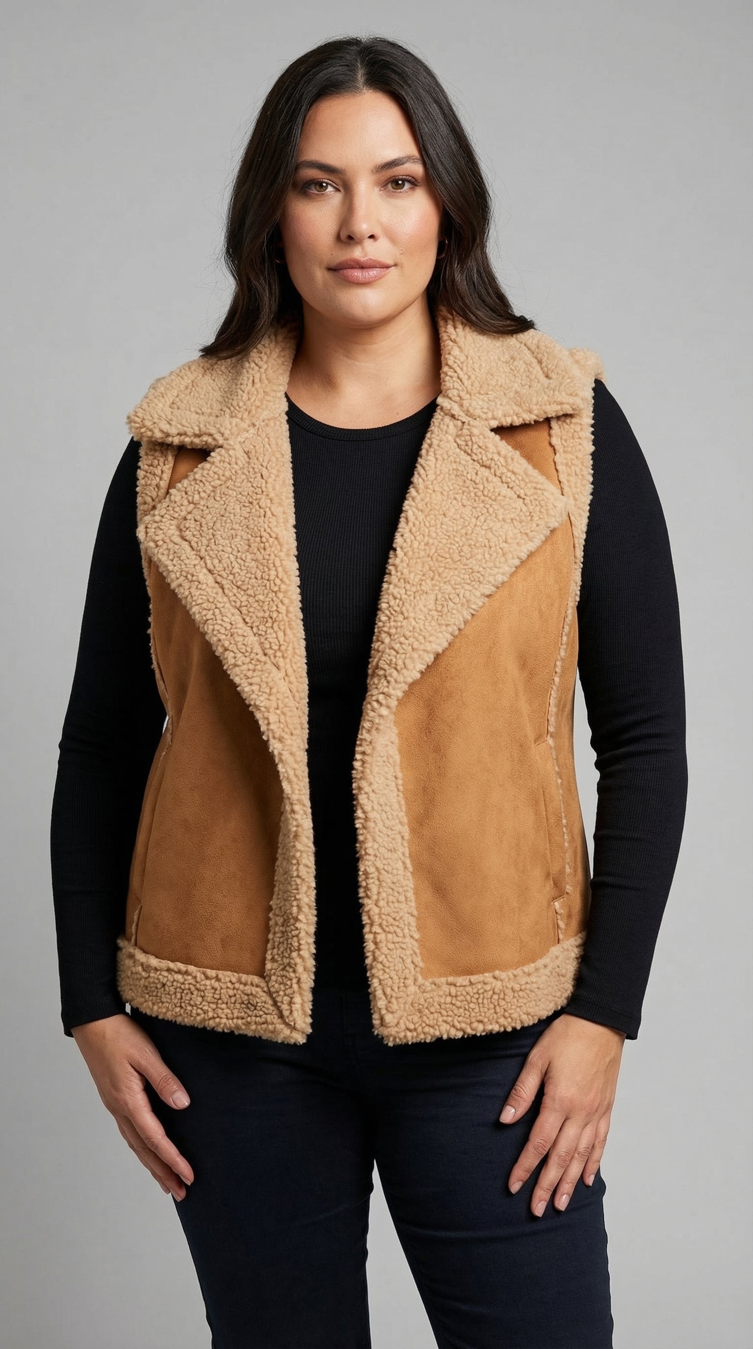 GILET CHIPORRO CAMEL