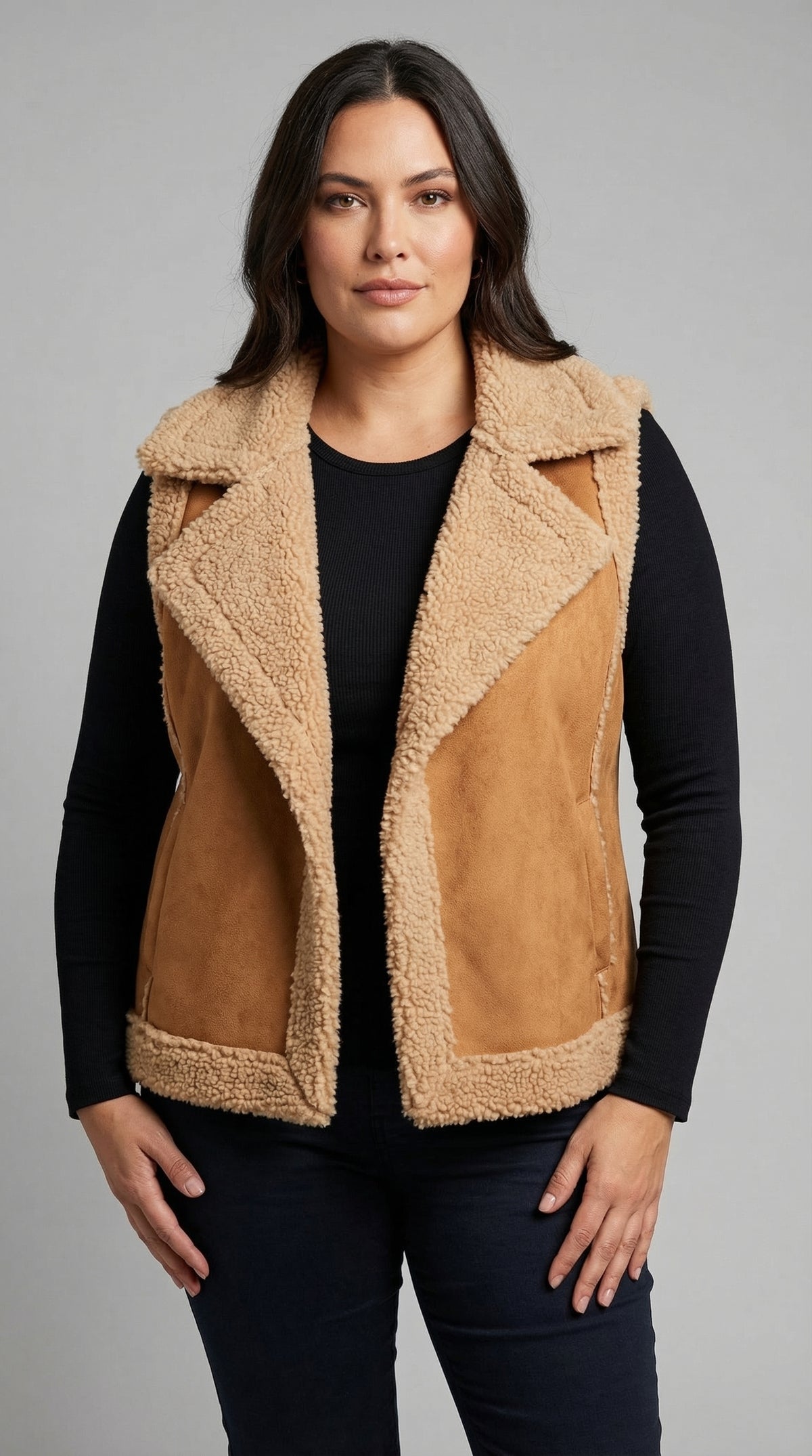 GILET CHIPORRO CAMEL