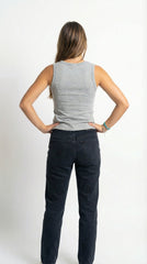 POLERA s/m BASICA GRIS CON SUJETADOR