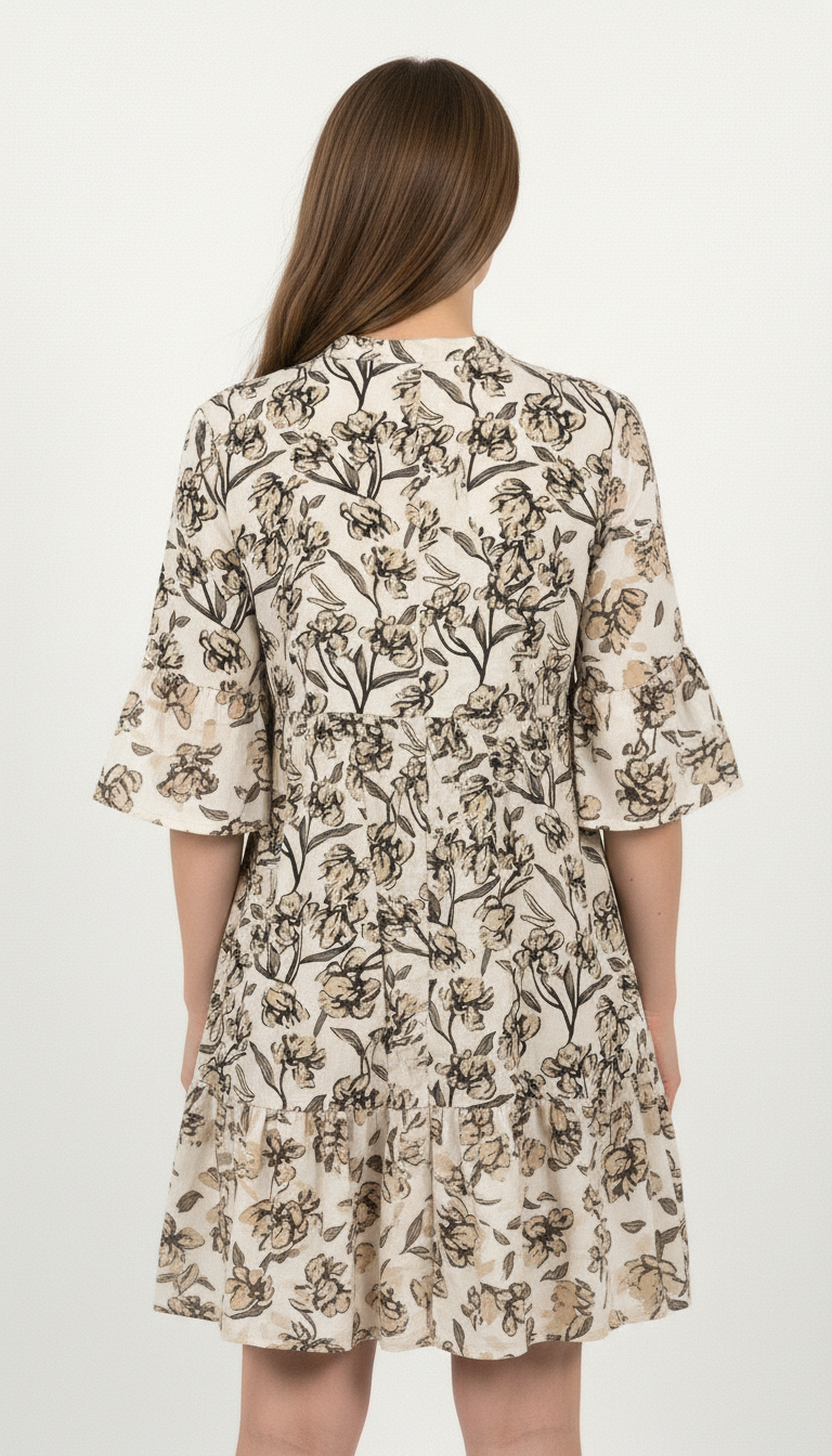 VESTIDO CHIC FLORES