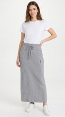 FALDA TEJIDA SPORT GRIS