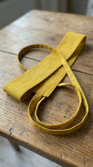 CINTURON FAJA LINO AMARILLO