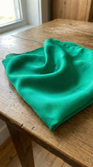 PAÑUELO SEDA VERDE